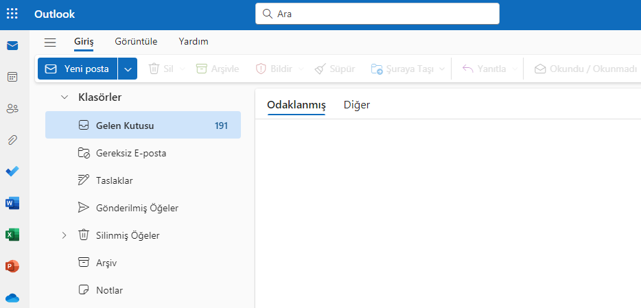 Hotmail Gelen Kutusu Boş Görünüyor