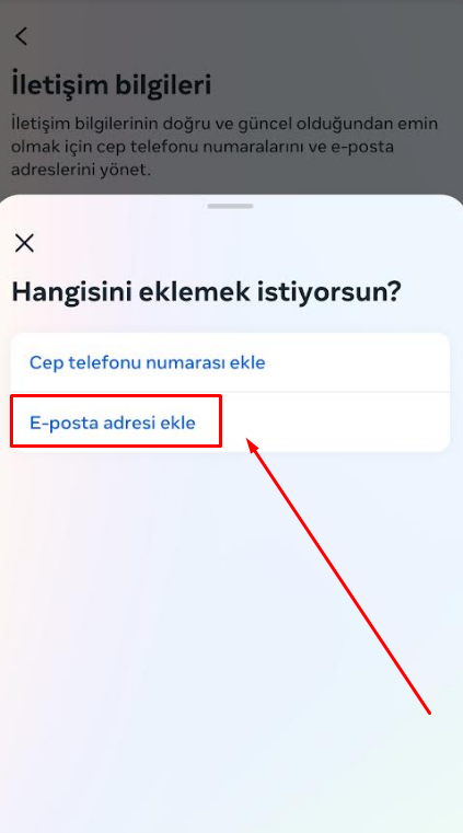 instagram mail adresi değiştirme telefon