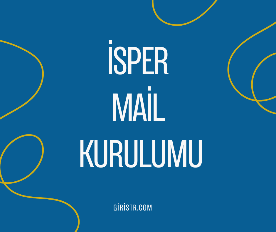 isper mail şifre sıfırlama